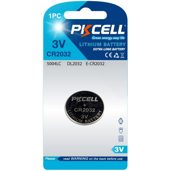 Батарейка CR2032, 3.0V Lithium Power, PKCELL, 1pcs/card Винница - изображение 1