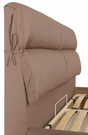 Кровать Двуспальная Edinburgh Comfort 180 х 190 см Fly 2213 С подъемным механизмом и нишей для белья Светло-коричневый Киев
