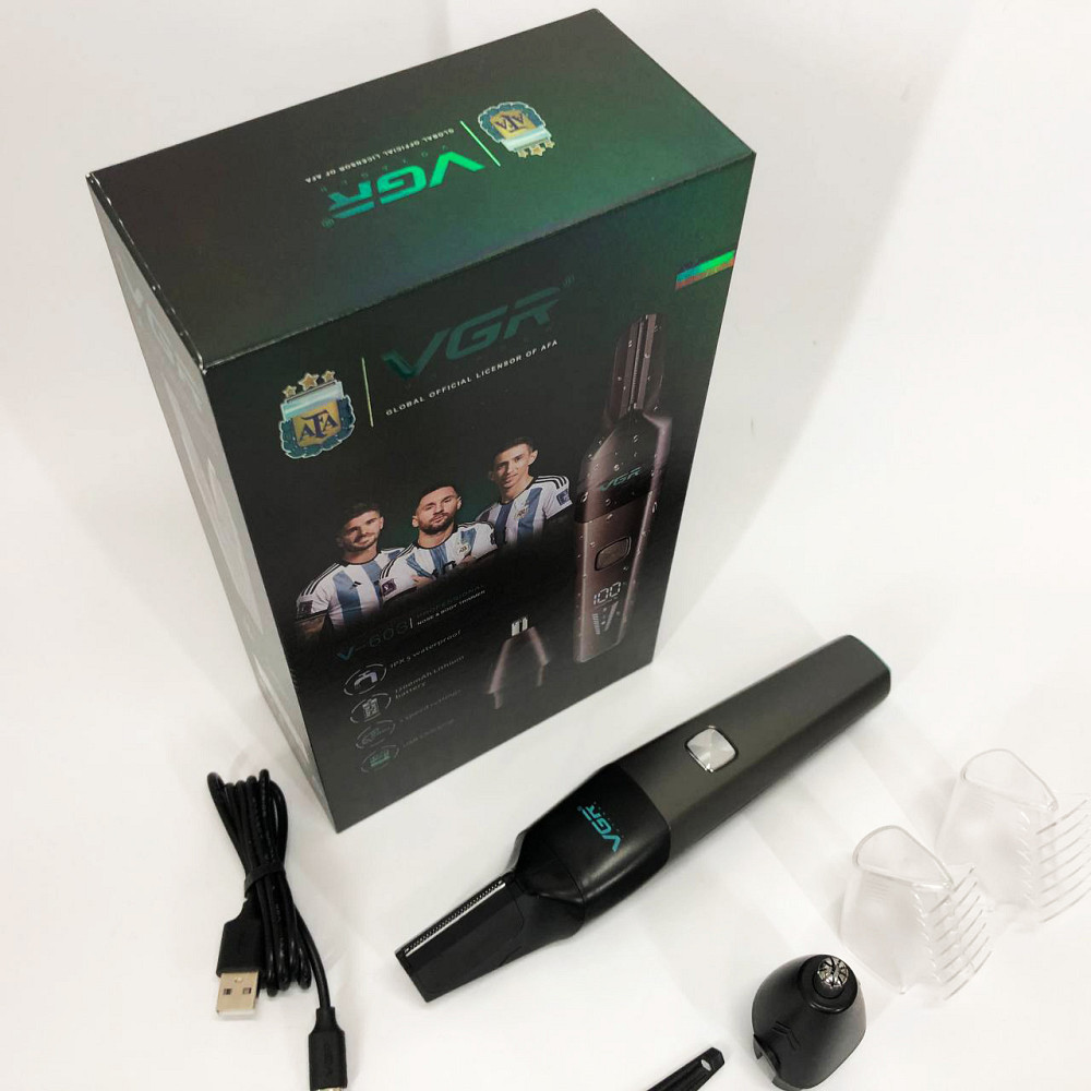 Тример для носа і вух хорошої якості VGR 2 до 1 V-603, Тример для гоління вух бритва носа FN-41 Львів - фото 18