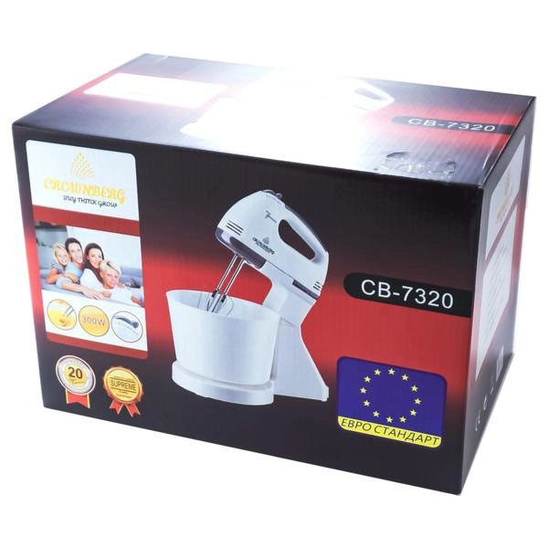 Миксер с высокой мощностью, Миксер кухонный помощник Двухвенчиковый для кухни YT-72 Львов - изображение 13