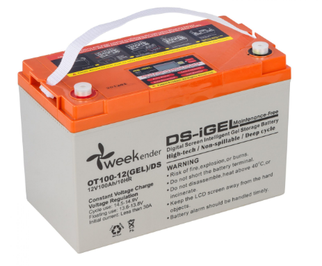 Гелевий Акумулятор Weekender Ds 100Ah 12V З Дисплеїв Київ - фото 1