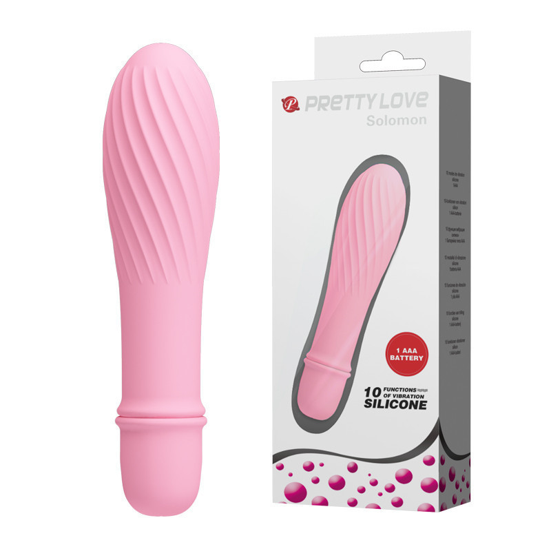 Вибратор - Pretty Love Solomon Vibrator Light Pink Sex Aura Киев - изображение 1