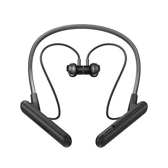 Беспроводные спортивные наушники ACEFAST N8 neck hanging wireless earphones Black Одесса