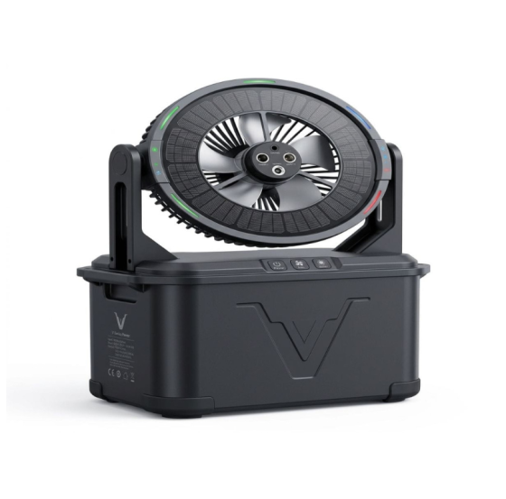 Портативний вентилятор-зволожувач TS-5574 Black 2 в 1 USB, охолодження, 3 режими розпилення, компакт Одеса