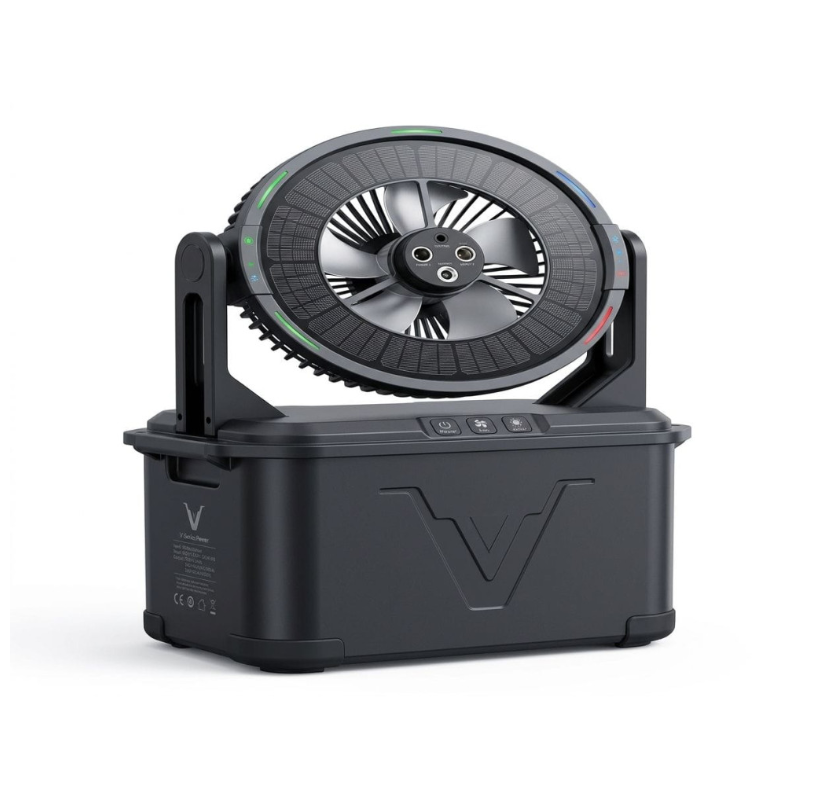 Портативный вентилятор-увлажнитель TS-5574 Black 2  1 USB, охлаждение, 3 режима распыления, компакт Одесса - изображение 1