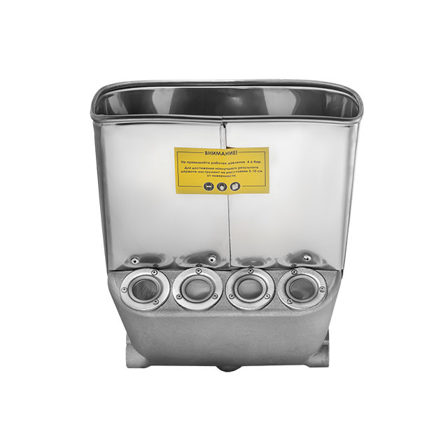 Ковш-хоппер штукатурный пневматический для потолка, 3 л, 5-6 атм, 400 л/мин INTERTOOL PT-0405 Киев - изображение 10