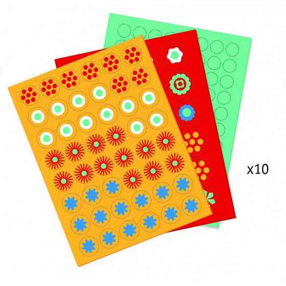 Набір для творчості Алмазна мозаїка "Білочка" DJECO DJ08897 Вінниця