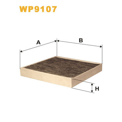 Фільтр салону Wixfiltron WP9107 Вінниця - фото 1