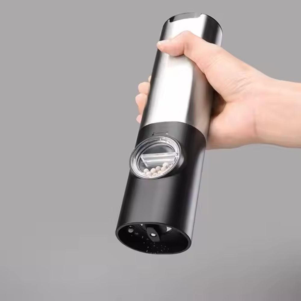 Набір млинів для перцю і солі електричні, акумуляторні, автоматичні, подрібнювачі для спецій 2 в 1 Кам'янець-Подільський - фото 3