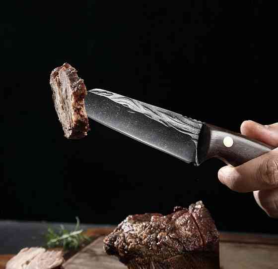 Походный нож, охотничий нож, рыбацкий нож , нож для кемпинга и природы, 20 см, нержавеющая сталь, коричневый Киев