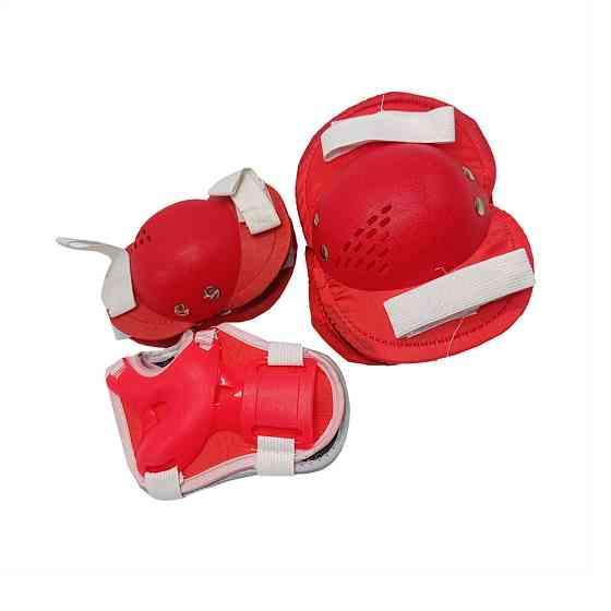 Комплект защитный детский MS 0032-2(Red) наколенники, налокотники, запястья Винница