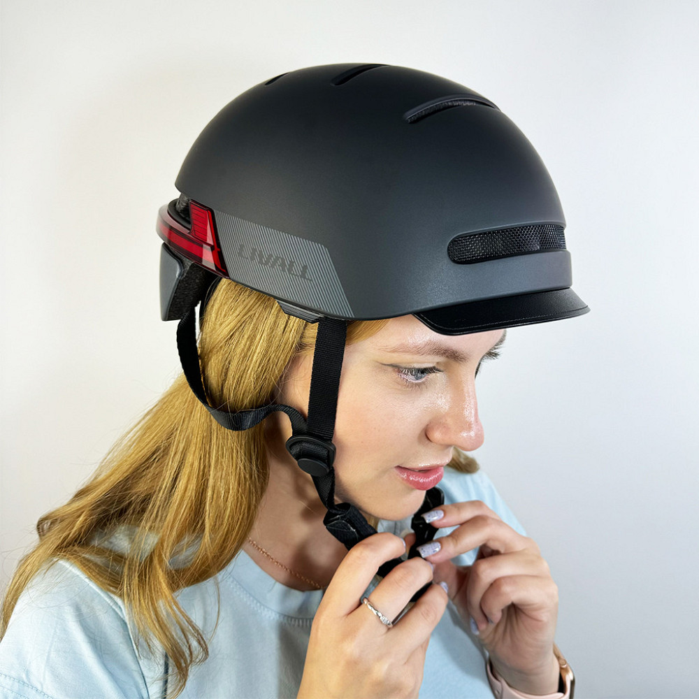 Захисний шолом Livall BH51M NEO (L) Black (57-61см), акустика, мікрофон, сигнали поворотів та стопів, додаток, пульт BR80, Київ - фото 10