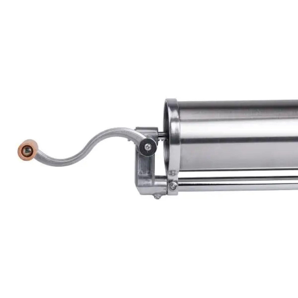 Вертикальний шприц для ковбаси 2,5 л з нержавіючої сталі шприц ковбасний 4 насадки 16788-5 Київ - фото 6