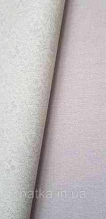 Обои виниловые на флизелине Rasch County Living метровые однотонные матовые под ткань лен сиреневые Киев