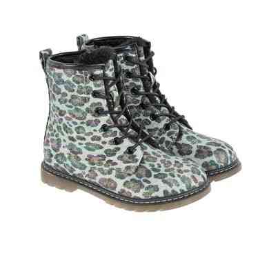 Утеплені черевики для лівчат з леопардовим принтом CoolClub розмір 32 - 21.3см Луцьк