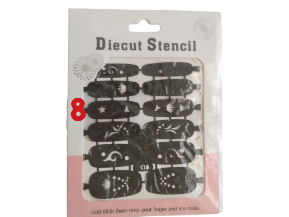 Трафарет для дизайну нігтів Київ - фото 1