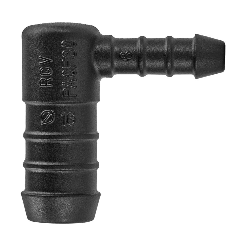 Фитинг штуцер соединитель шлангов универсальный (16х8 мм) 22179 Киев - изображение 1