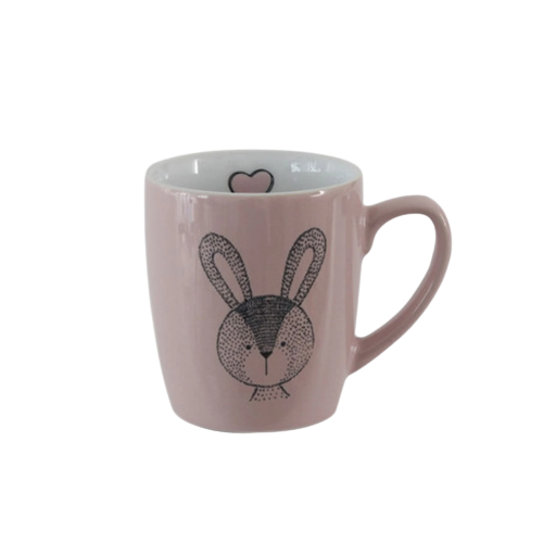 Чашка Hare 280 мл HTK-012 ріжева LIMITED EDITION Житомир - фото 1