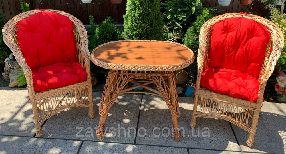 Мебель плетеная из лозы для сада и дачи Киев - изображение 1