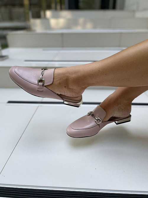 ALEX BELL Шльопанці жіночі ALEX BELL 502 пудра (літо, шкіра натуральна) (4624) Коломыя - изображение 10