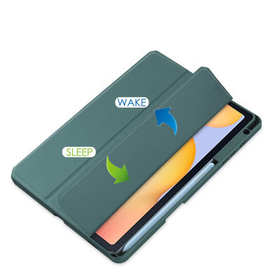 Чехол для планшета BeCover Soft Edge Stylus Mount Samsung Tab S6 Lite (2024) 10.4" P620/P625/P627 Dark Green (710838) Винница - изображение 4