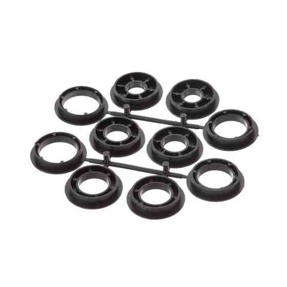 Щітка кільцева, 200×32 мм, кручений дріт покритий латунню, 4500 об/хв INTERTOOL BT-6201 Київ