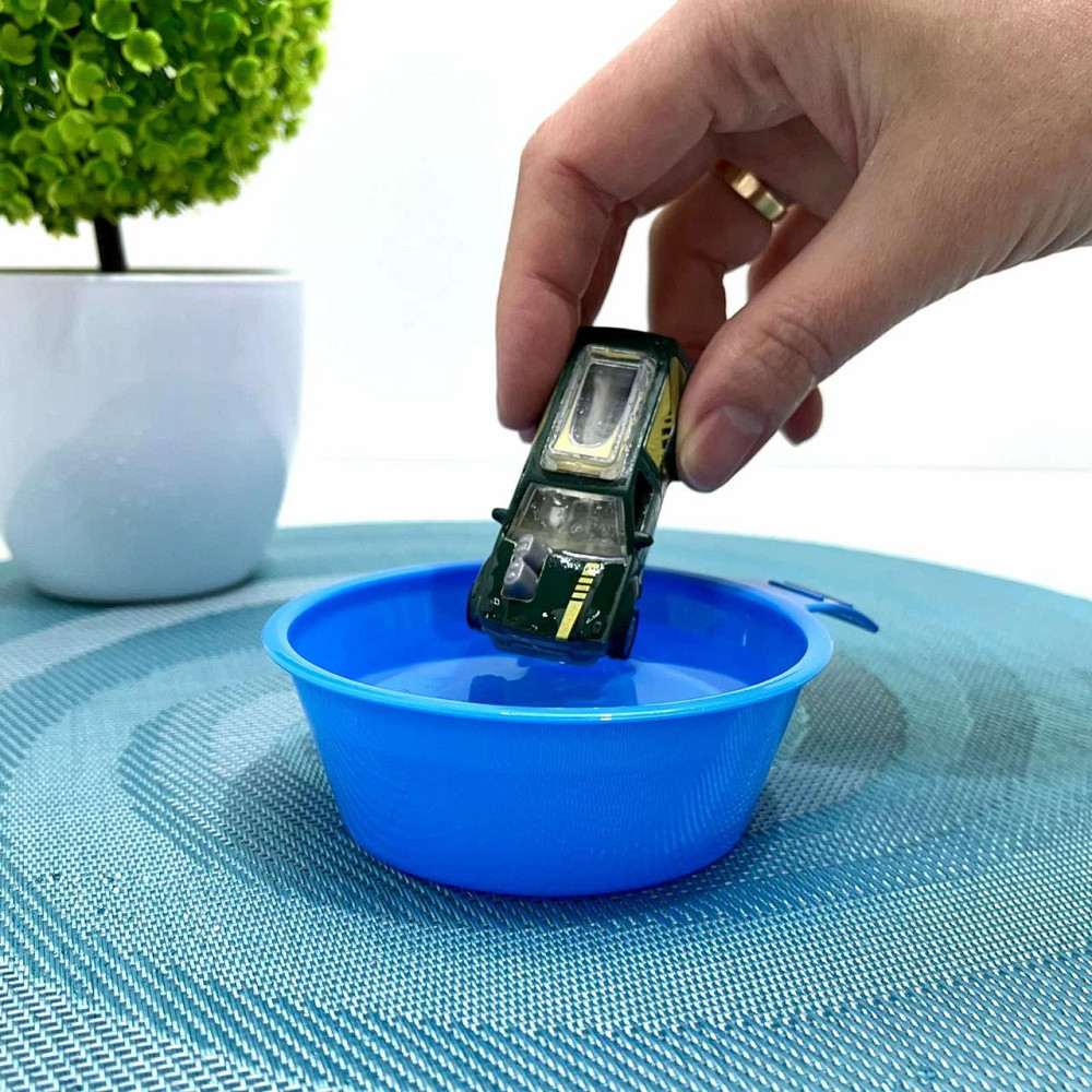 Автомийка 2 металопластикові машинки рухливі елементи, що змінюють колір пульверизатор піпетка для води Синя (SK 771) Чернігів - фото 6