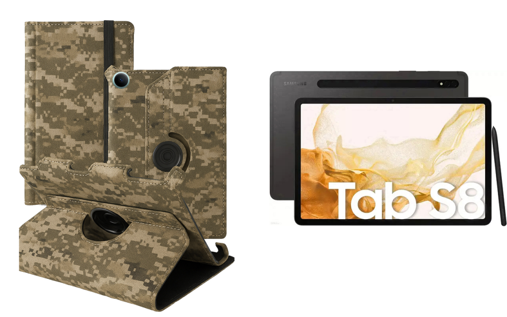 Чехол Spinner360 для планшета Samsung Galaxy Tab S7 Plus T975, цвет Xaki Киев - изображение 1