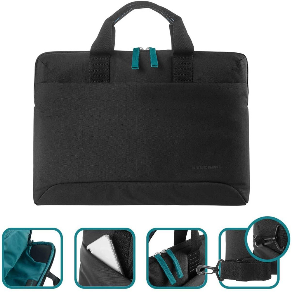 Сумка для ноутбука Tucano Smilza Slim Black (BSM15-BK) ( 11966 ) Харків - фото 7