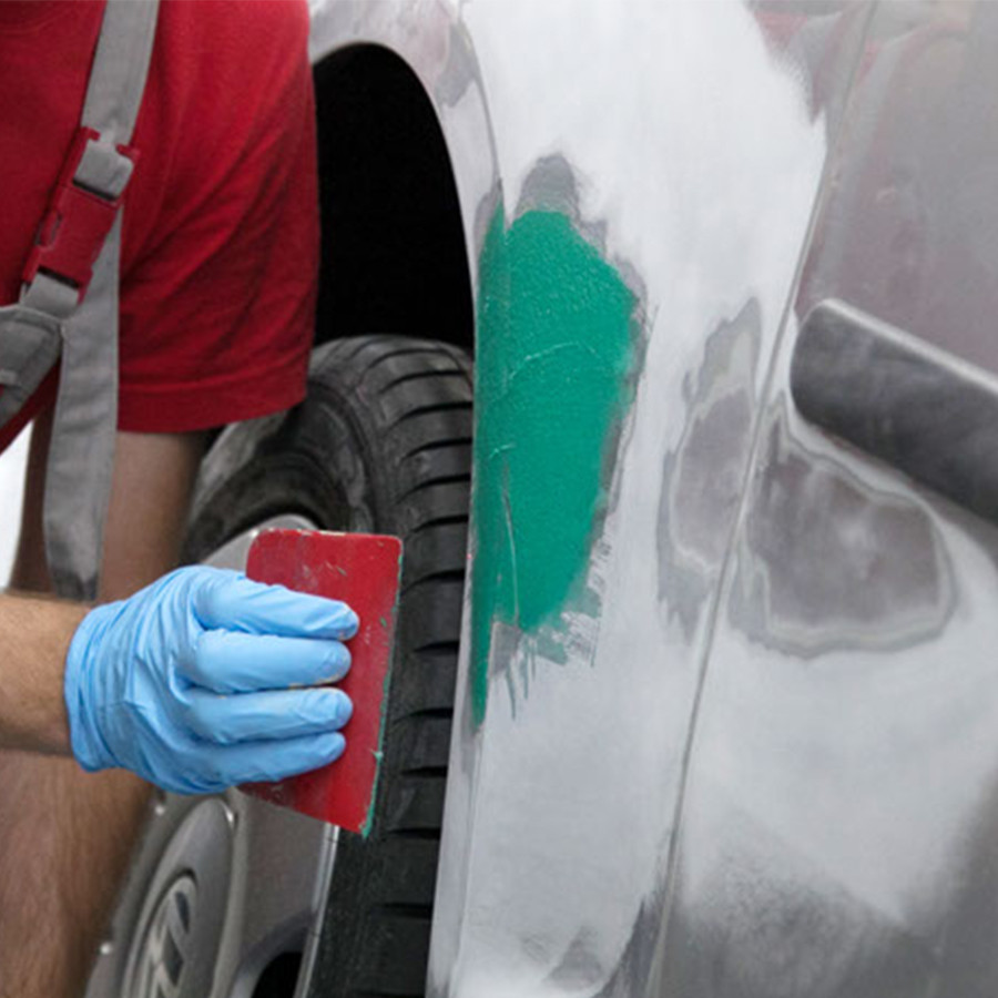 Шпаклівка із скловолокном "Fiber" + затв. 1,2л зелена APP, 010212 Київ - фото 2