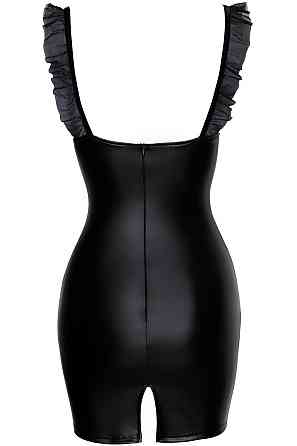 Платье Noir Handmade F257 Fucking Fabulous из Wetlook и прозрачного тюля, чёрное, M Sex Aura Киев