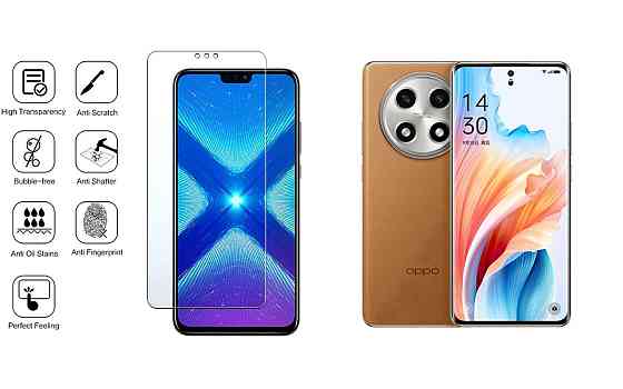 Защитное стекло NeoGlass для Oppo A2 Pro – ультрапрозрачное и устойчивое Киев