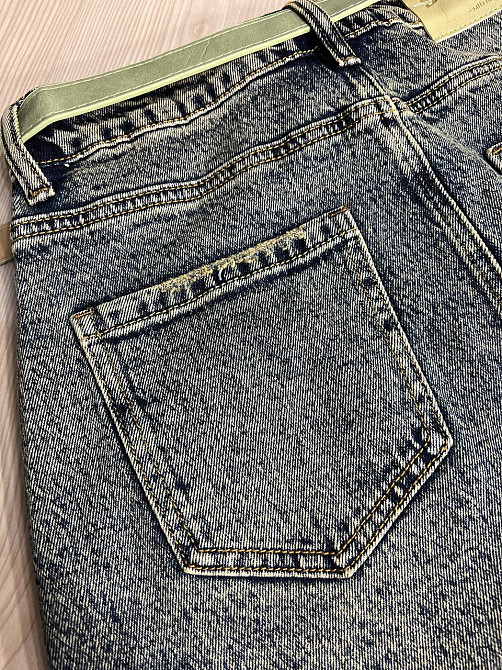 Юбка женская джинсовая ZJY 68005 длина ниже колена боковые разрезы зеленый ремешок синяя, синий, З4 Киев - изображение 19