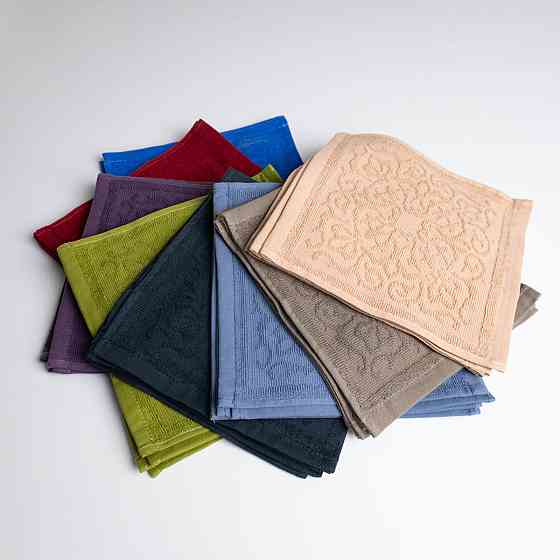 Набор кухонных жаккардовых салфеток 40шт GM Textile 25х25см 380 г/м2 (8 цветов) Сумы