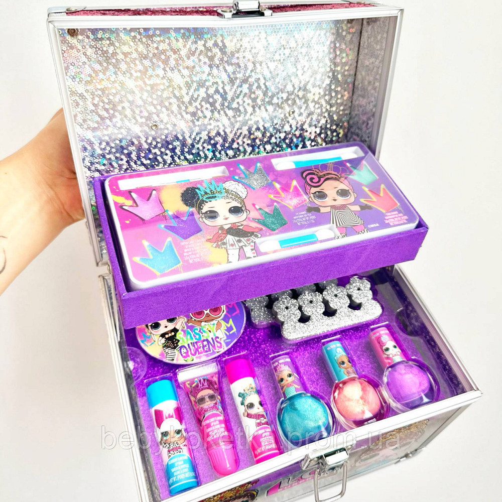 Набір дитячої декоративної косметики L.O.L. Великий бьюті-кейс. Львів - фото 1