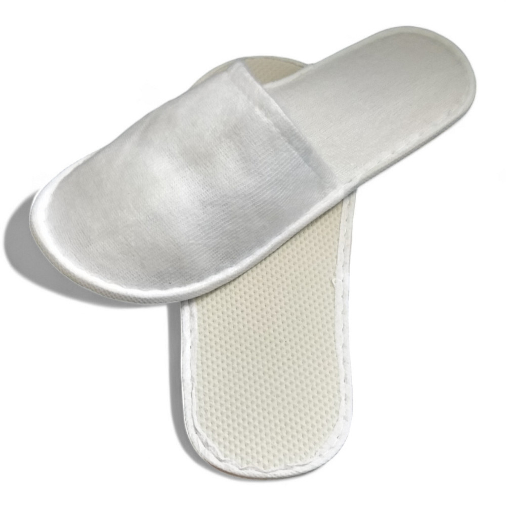 Готельні тапочки білі до тип тапочки для готелів одноразові тапочки для гостей Одеса - фото 4