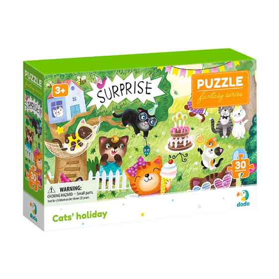 Дитячі пазли 300417 "Свято котиків" 30 елементів Вінниця