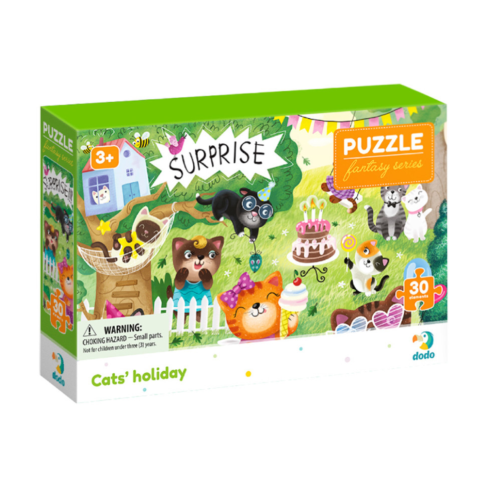 Дитячі пазли 300417 "Свято котиків" 30 елементів Вінниця - фото 1