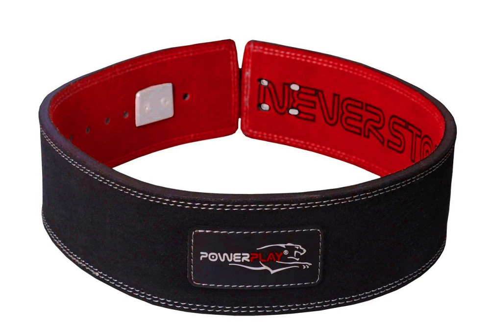 Пояс для важкої атлетики PowerPlay 5175 Чорно-Помаранчевий XL Київ - фото 1