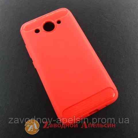 Huawei Y3 2017 CRO-U00 силиконовый чехол красный Одесса