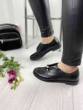 MILLI GOLD Туфлі жіночі MILLI GOLD 1244-10120 чорні (весна-осінь, шкіра натуральна) (3309) 37р. Коломыя