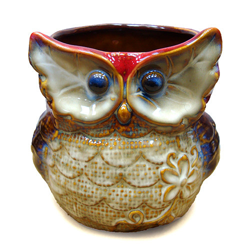 Ваза конфетница из керамики Сова Киев - изображение 1