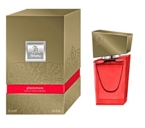 Духи з феромонами жіночі SHIATSU Pheromone Fragrance women red, 15 мл Sex Aura Київ - фото 2