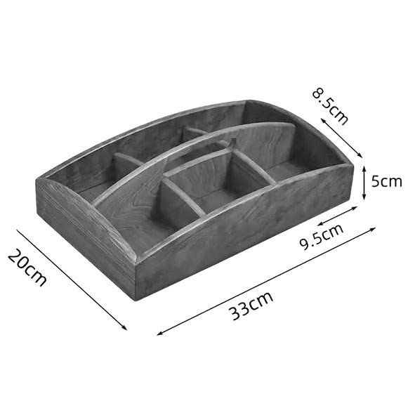 Менажниця дерев'яна "Фахітас" терракот Миколаїв - фото 2