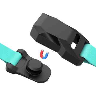 Ошейник для животных WAUDOG Magnet c QR паспортом, магнитная пряжка-фастекс S тиффани (279427) Винница