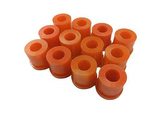 Втулка УАЗ 3160, Хантер полиуретан оранжевый (к-кт 12 шт) рессоры Мукачево