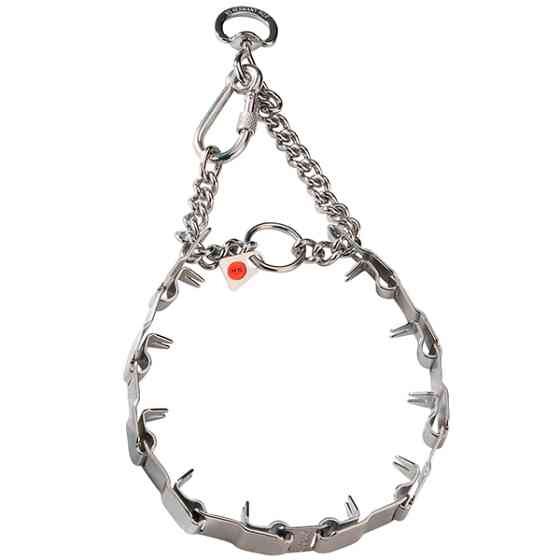 Sprenger NECK-TECH SPORT строгий пластинчатый ошейник удавка, с цилиндрическим карабином Киев
