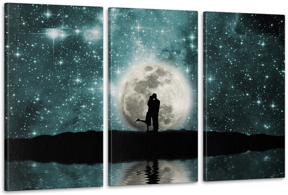 Модульная картина Космос Пара Аrt-177_3А 100x150 см Киев - изображение 1