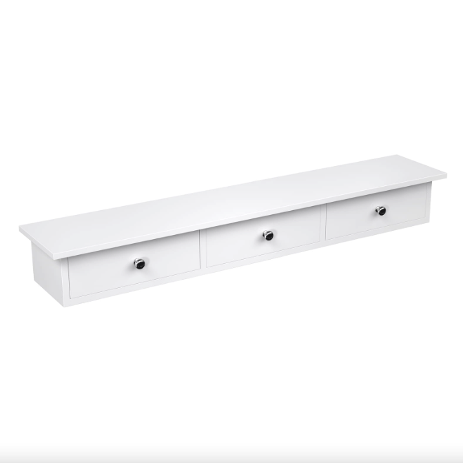 Полиця настінна Leobert Corner три шухляди білий Киев - изображение 1