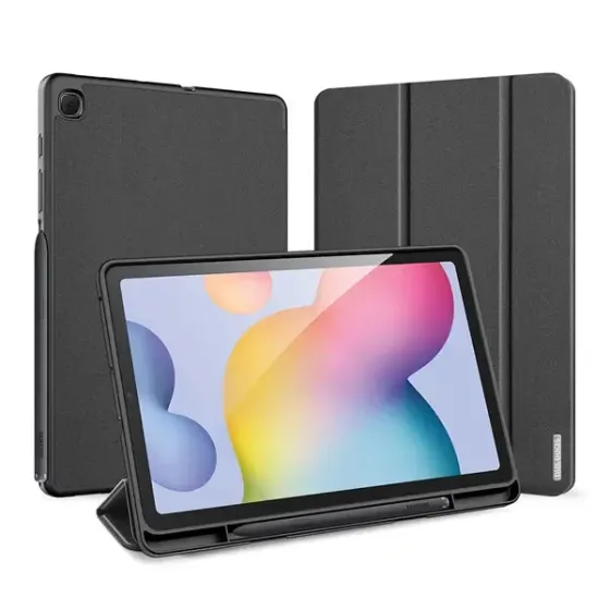 Протиударний чохол-книжка DUX DUCIS на Samsung Galaxy Tab S6 Lite 10.4'' P610 / P615 - чорний Дніпро